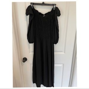 H&M Square Neck Midi Dress